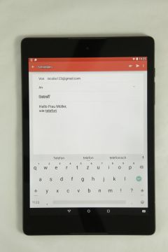 Nexus 9 Tablet - Mail-App